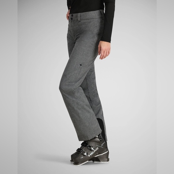 NWT Obermeyer Malta Snow Pants Women’s Size 6 Short Charcoal Graphite Grey - Picture 3 of 15
